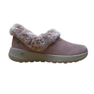 Skechers On-The-Go Joy Lounge Women Pink Leather Gen 5 Slip-On Shoes Size 6.5